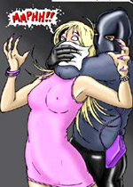 A masked man abducted seksulnuyu man, it is now waiting for a long, hot night!